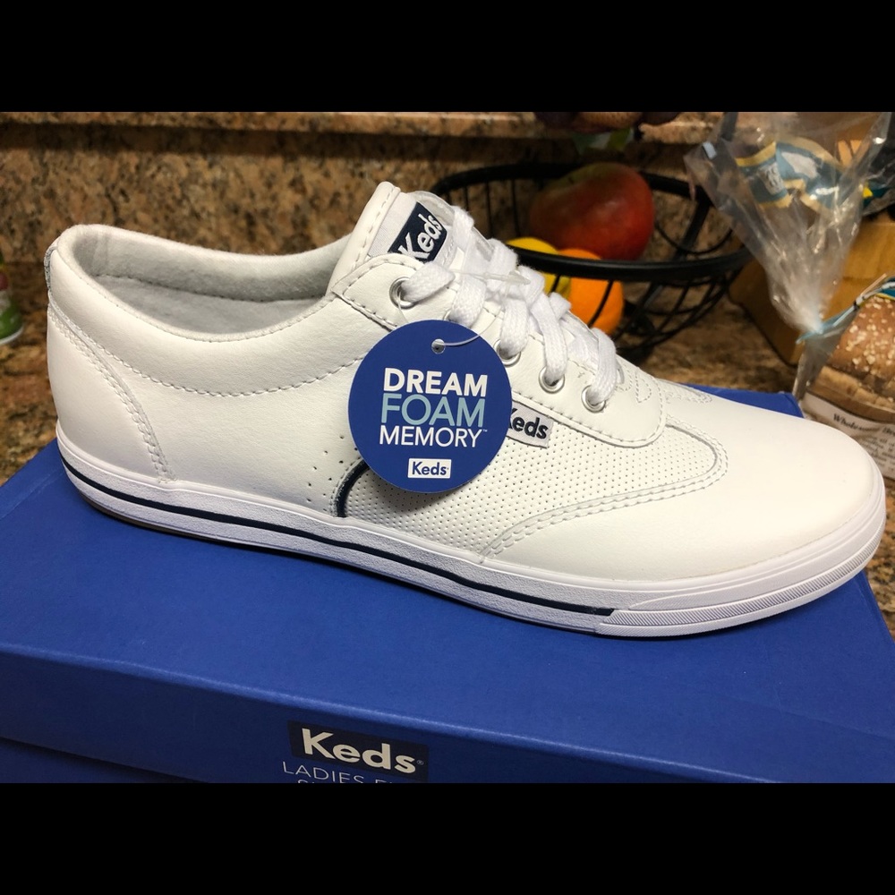 Keds Dream Memory Foam White Sneaker